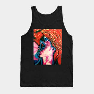 Red Head Tank Top